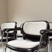 Four vintage bucket chairs SMK400K from Drabert designed by Gerd Lange