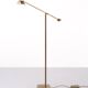 Hillebrand Halogen Bronze Floor lamp 1980s Germany