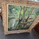 Large oil on canvas signed Reine Cimière - Salon de Paris 1964