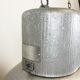 Oval industrial polish factory pendant lamp from mesko, 1970s