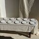 Set of 10 small dessert plates in Italian ceramic Total rim b