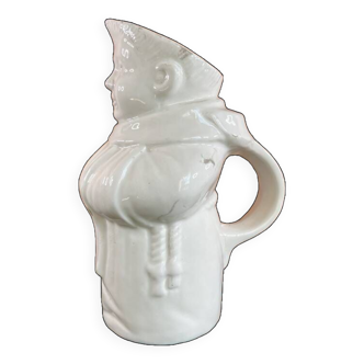 Slush pitcher in the shape of a monk