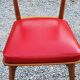 Set of 6 vintage Scandinavian style chairs from the 50s