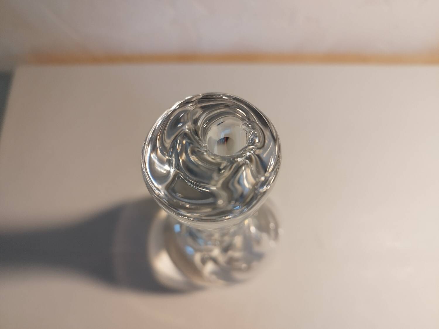 Single flower crystal vase