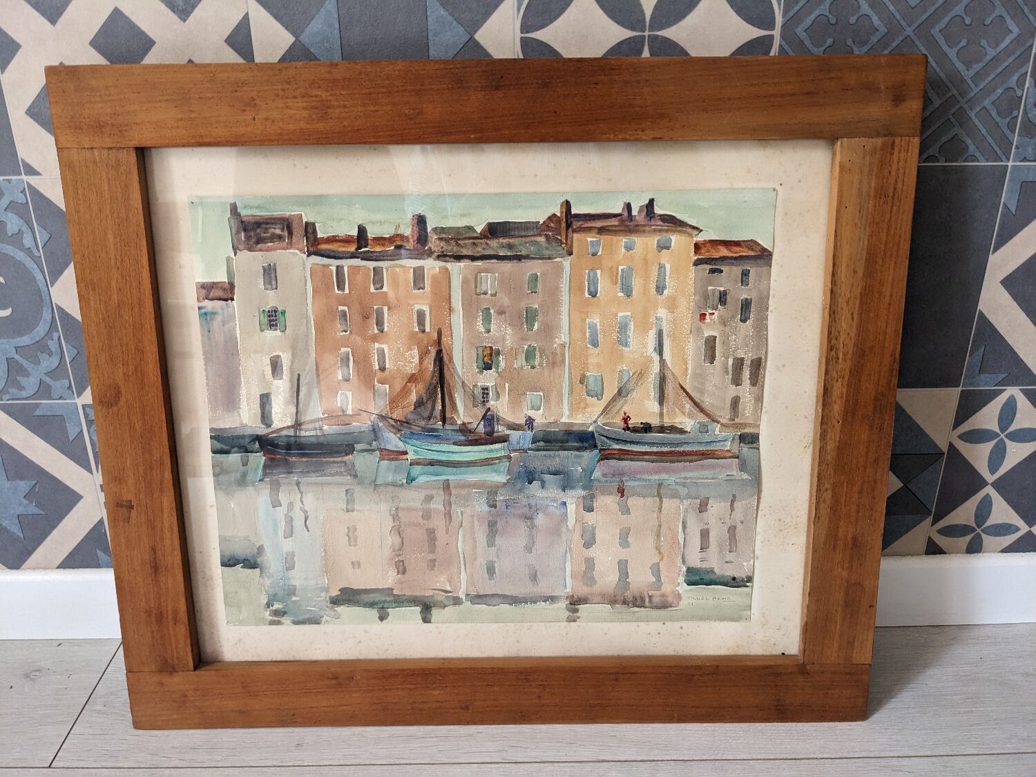 Painting by René Truel