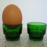 Lot of 2 green cockroaches design scandinage 80s