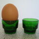 Lot of 2 green cockroaches design scandinage 80s