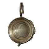 Tableware, silver-plated tea strainer, Floreat, 20th century
