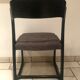 Suite de 6 chaises Baumann « traîneau » retapissées