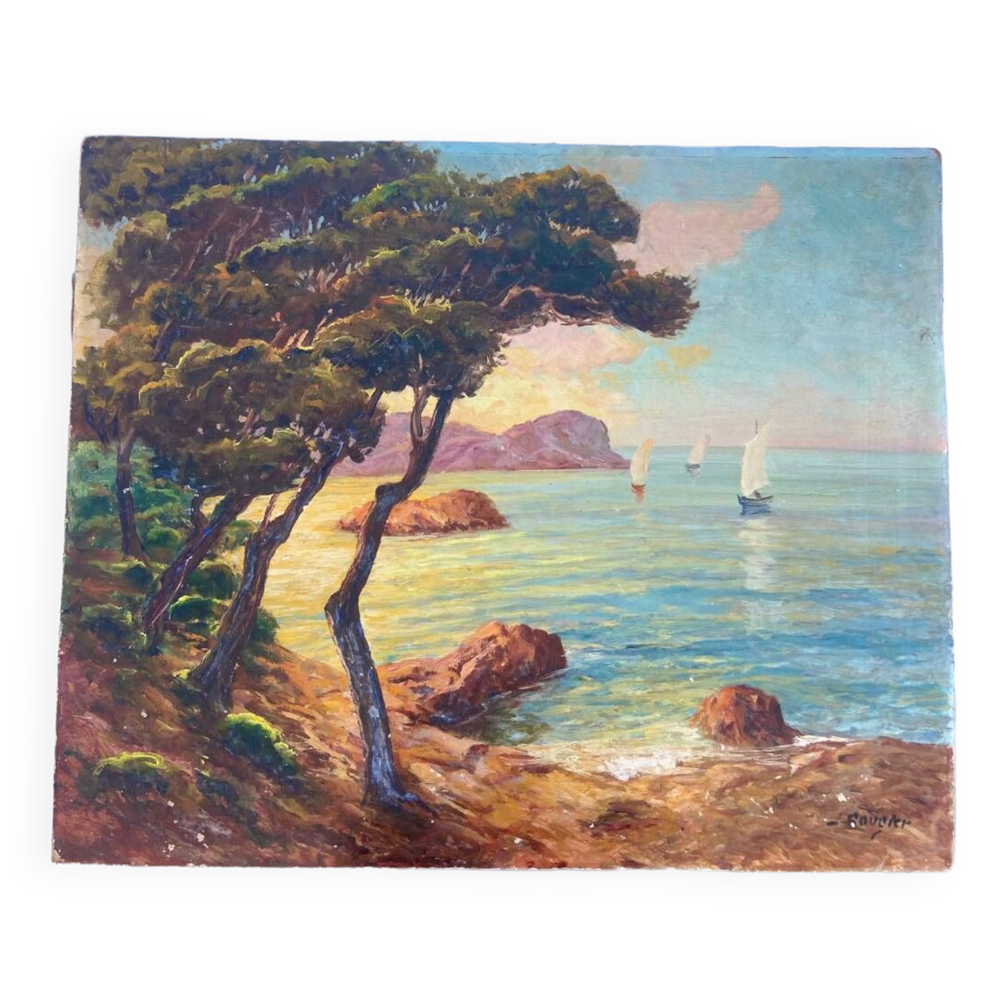 Still life of a seascape