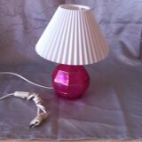 Small Pearly rose brass lamp