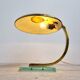 1930s art deco bauhaus brass desk lamp