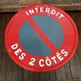 Panel Prohibition to park