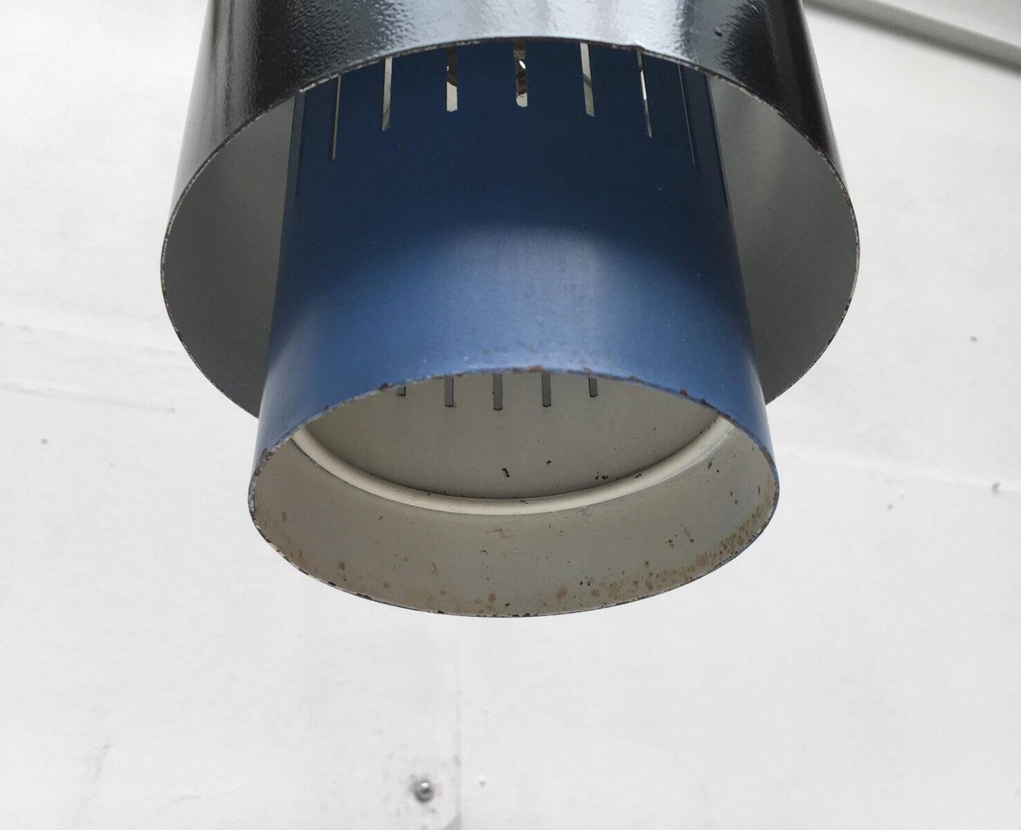 Mid-century metal pendant lights, set of 2