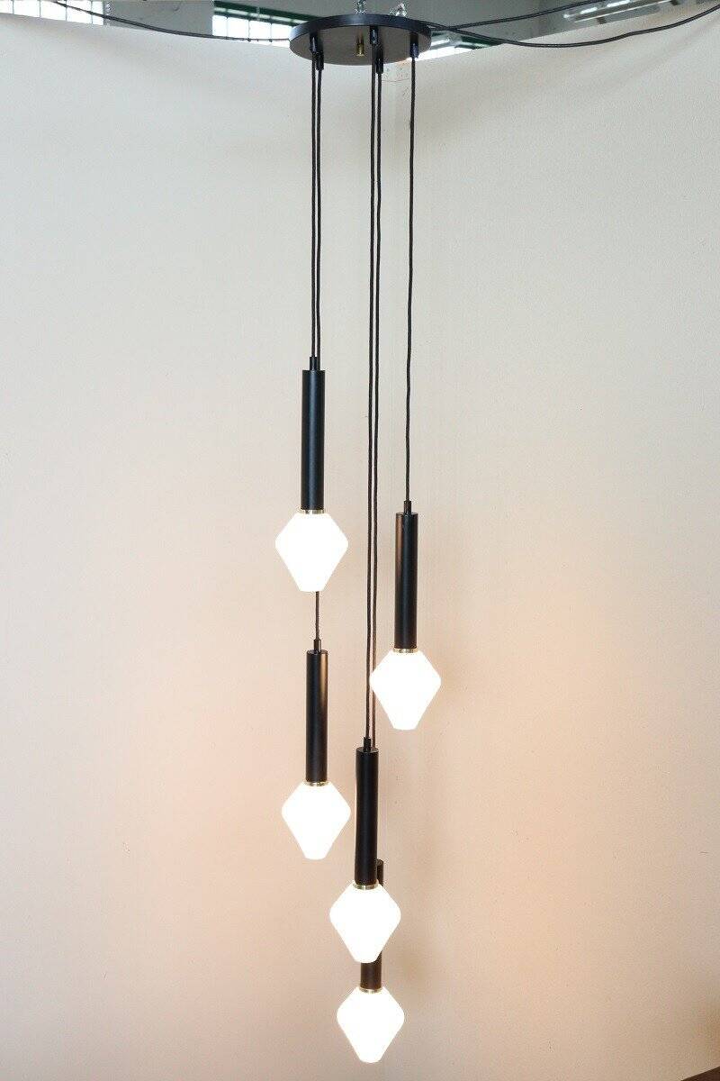 5-tier Cascade Chandelier, 1960s