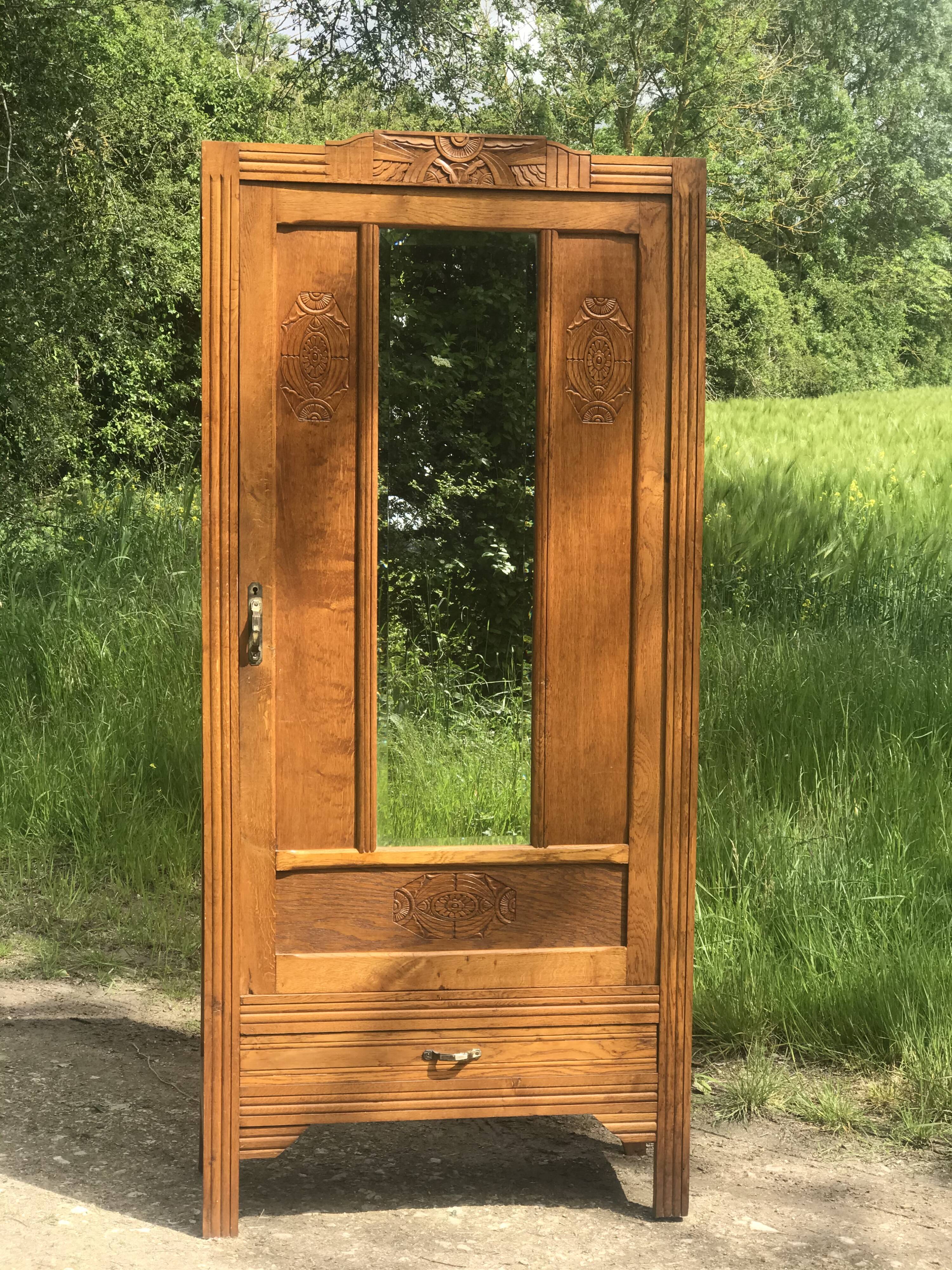 Parisian art deco wardrobe