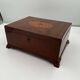 Large Victorian Box in Mahogany & Oak, England, 1840s