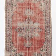 5x8 Red & Blue Classic Oriental Vintage Rug, 143x235Cm