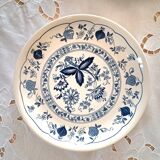 Mismatched antique dinner plates