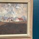 Original Swedish Oil on Panel – “Landscape” by Bertil Wahlberg – Signed – Vintage and Framed – 48 × 41.5 cm (18.9" × 16.3")