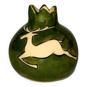 Mini vase en céramique d'Iznik Noël