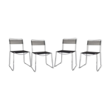 Black scoubidou chairs