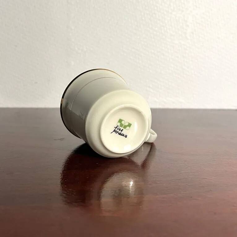 Vintage porcelain coffee cups