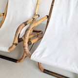 Set of 2 Italian deck chairs 1960s