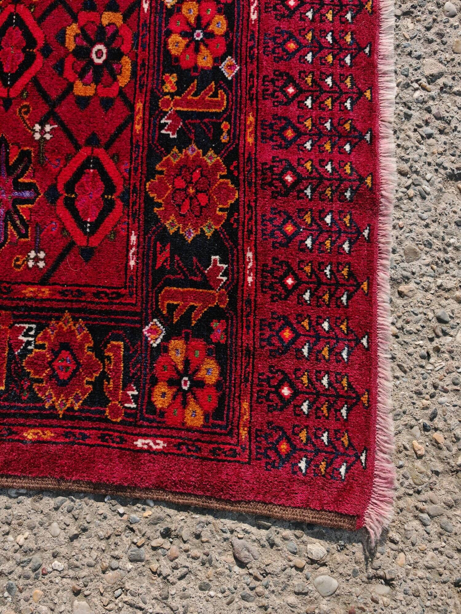Vintage Turkmen Ersari "Mina Khani" Chuval from the 1930s