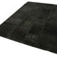 Hand-Knotted Anatolian Contemporary 172 cm x 241 cm Black Patchwork Carpet