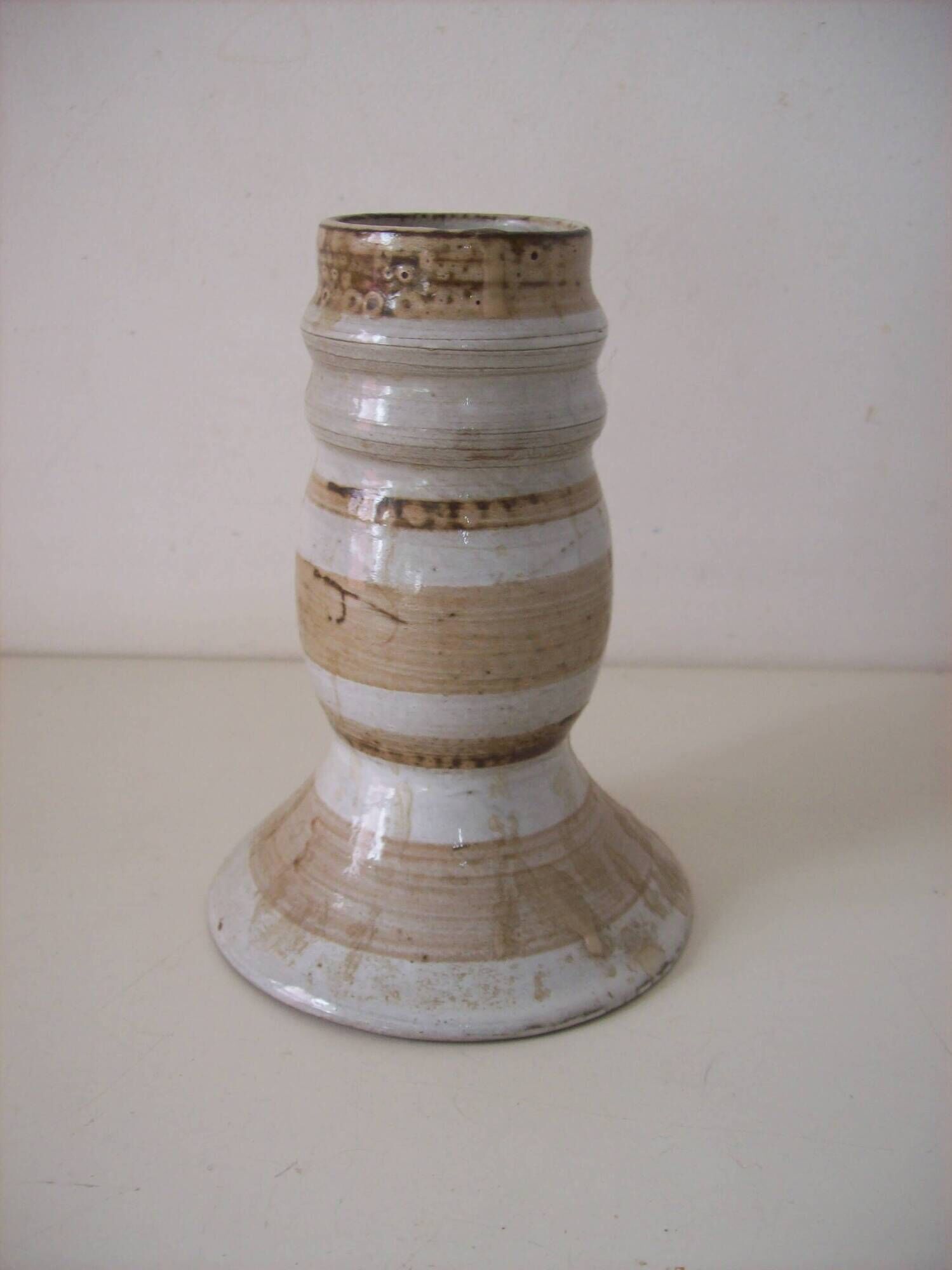 Vintage ceramic candlestick