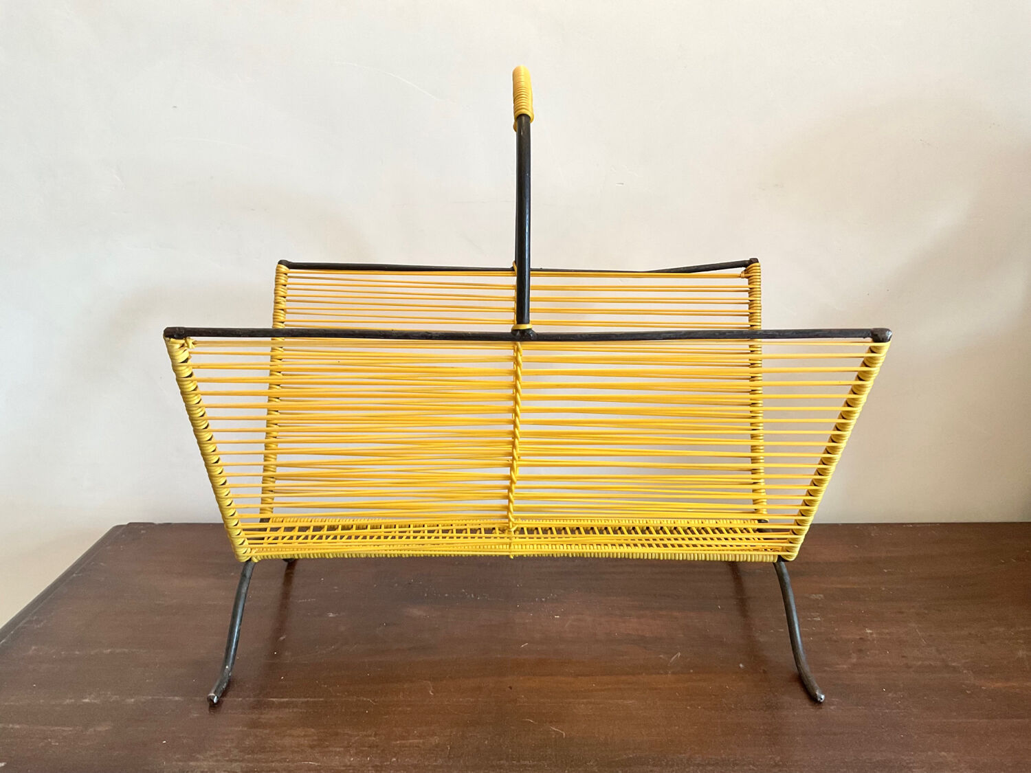 Vintage magazine holder