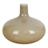 Ball vase with thin neck, pink ceramic, single-flower vase