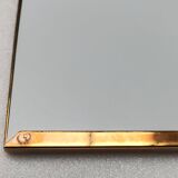 Golden square frame Italy circa 1970