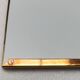 Golden square frame Italy circa 1970