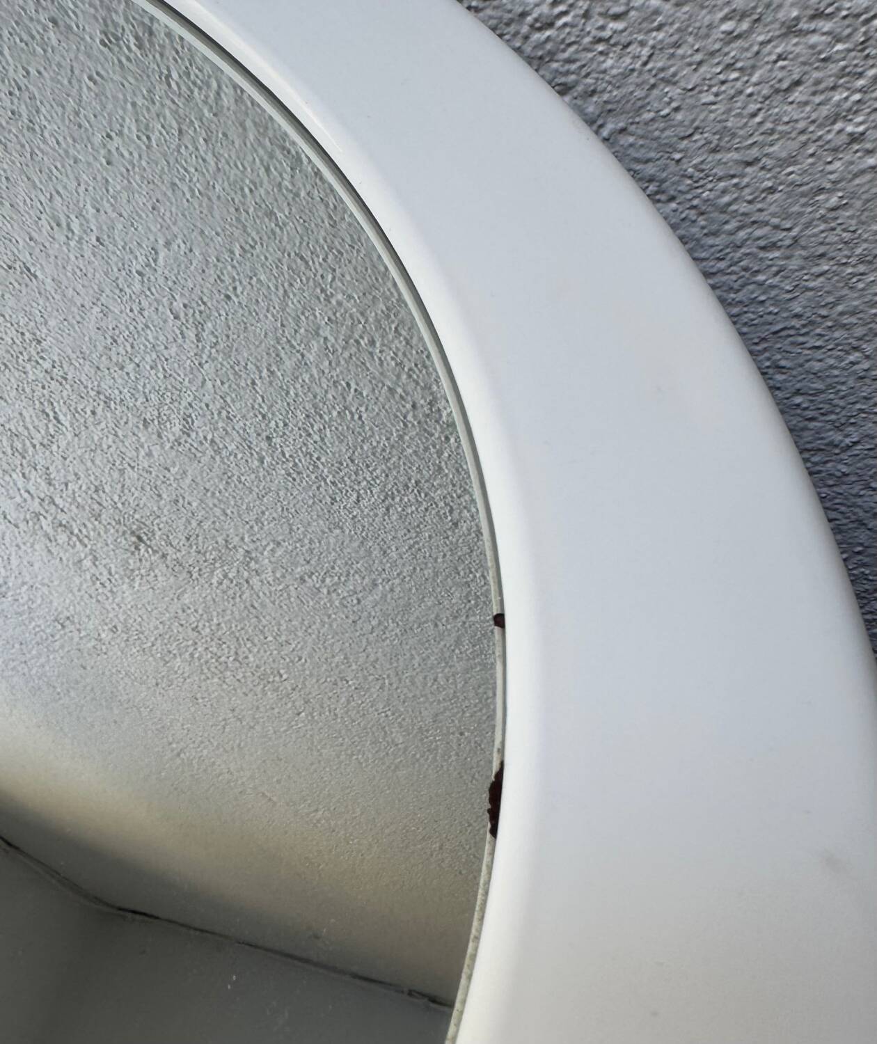 Miroir rond Syla années 70