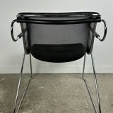 Pénéloppe armchairs (set of 4) by charles pollock for castelli 80's
