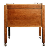 Meuble bar sur roulette vintage