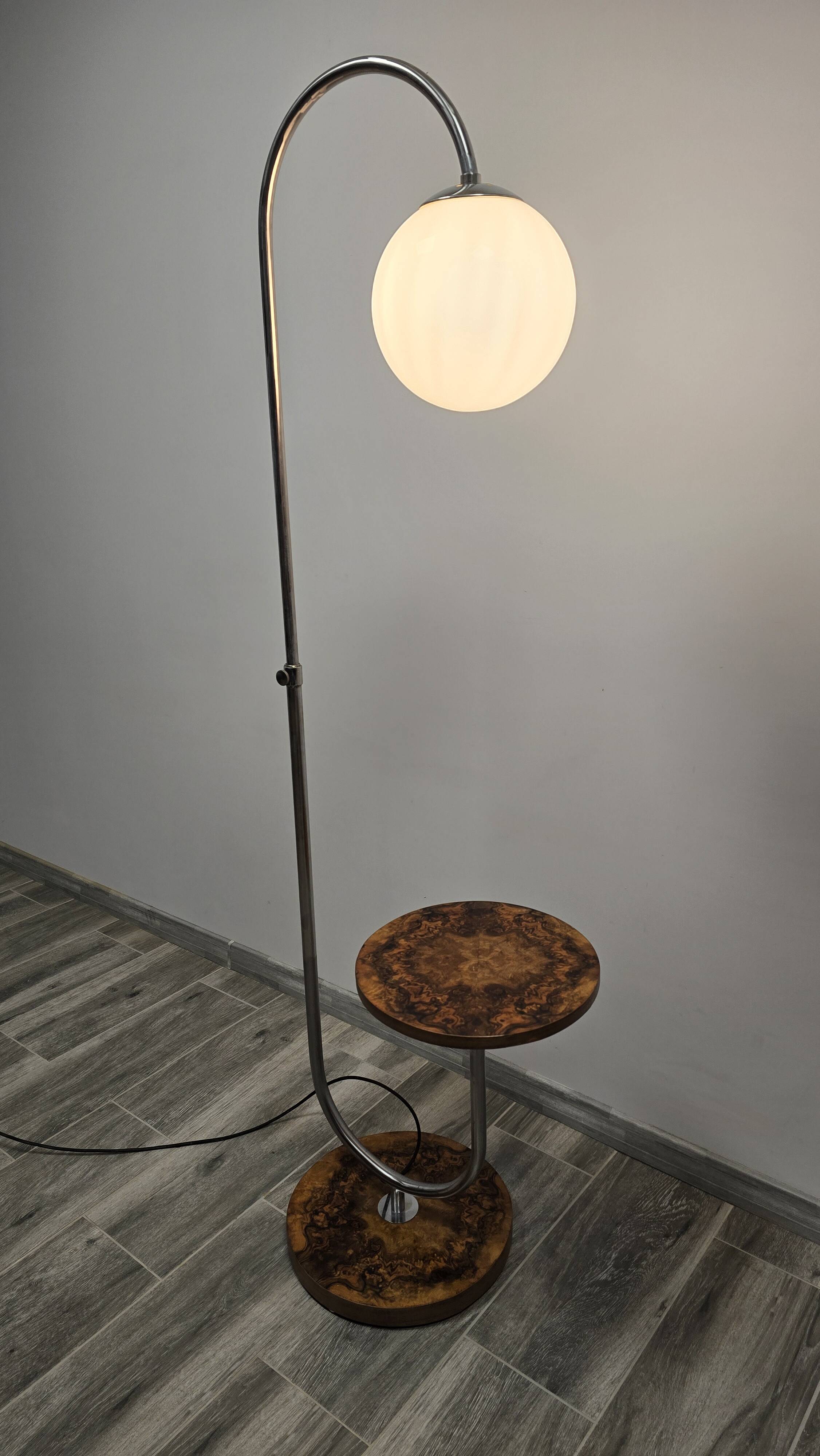 Floor Lamp by Robert Slezak for Slezak Factories, 1930s