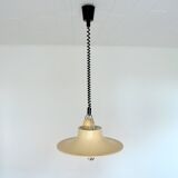Space age suspension rises and falls design 1970s