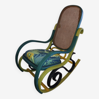 Rocking-chair customisé