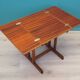 Mahogany coffee table, Danish design, 1970s, production: Denmark