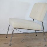 Pair of 60s heaters, steel and wool, France