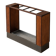 Vintage Art Deco umbrella stand in wood & metal – c. 1930–1940