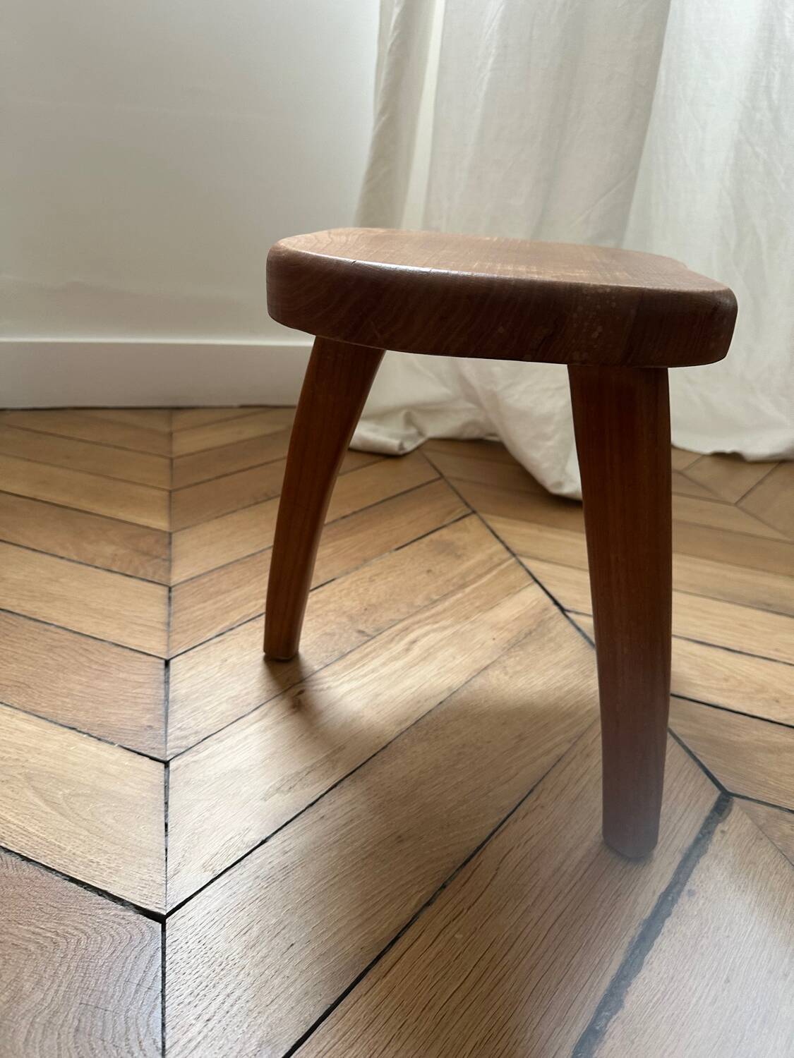 Vintage wooden stool