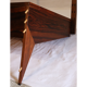 Bureau et étagères à système mural scandinave en palissandre 1960