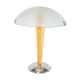 Vintage mushroom lamp| spatial age design | engraved glass