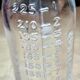 2 old graduated pharmacy bottles