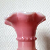 Pair of fairground opaline vases circa 1920