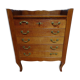 Old oak silversmith cabinet
